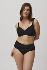 19341 High waist Трусы высокие стринги Белый, Телесный, Черный