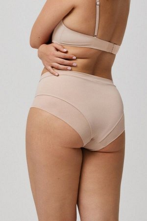 19342 High waist Трусы высокие Белый, Черный, Телесный