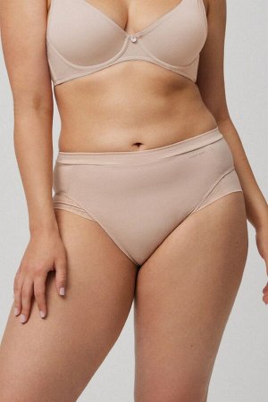 19342 High waist Трусы высокие Белый, Черный, Телесный