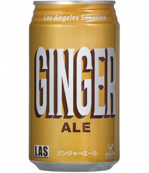 TOMINAGA Напиток газированный Kobe Kyoryuchi LAS Ginger Ale имбирный эль 350мл