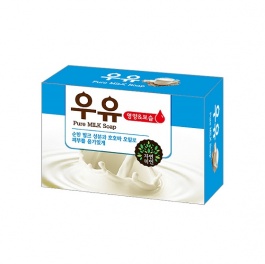 Смягчающее туалетное мыло с молоком и маслом жожоба "Pure Milk Soap"  100 гр/36