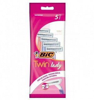 Бритва BIC Twin Lady 5шт/уп *20 (0934)