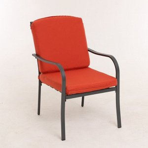 Набор мебели:Стол и 2 стула с красной обивкой