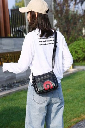 Женская сумка, кросс-боди, через плечо, экокожа, 15*7*19 см