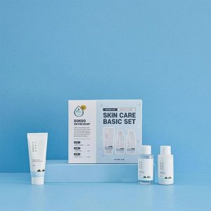 Дорожный набор (Пенка для умывания/тоник/лосьон) Round Lab 1025 Dokdo Mini Skin Care Set (Toner/Lotion/Cleanser)