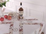 Салфетка Лен Анже (белый/бежевый) 40х40 6шт, шт