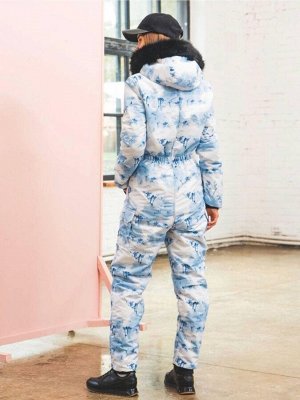 Sportsolo Комбинезон зимний слитный голубое небо