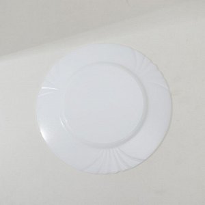 Набор десертных тарелок Luminarc CADIX, d=19,5 см, стеклокерамика, 6 шт, цвет белый