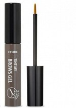 Etude House Тинт для бровей Tint My Brows Gel № 3 Gray Brown(Серо-Коричневый), 5 гр