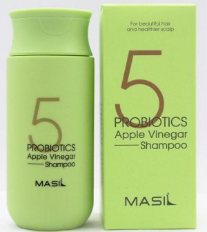 Masil Шампунь с 5 видами пробиотиков и яблочным уксусом 5 Probiotics Apple Vinegar Shampoo, 150 мл