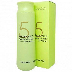Masil Шампунь с 5 видами пробиотиков и яблочным уксусом 5 Probiotics Apple Vinegar Shampoo, 300 мл