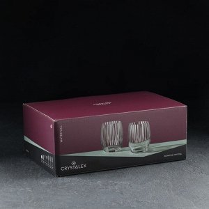 Набор стаканов для виски «Клаб», 6 шт, 300 мл, хрустальное стекло