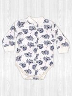 Боди для новорожденных детей коала/серый