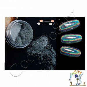 Пигмент-втирка для ногтей Bect Holographic (призма), 1 грамм