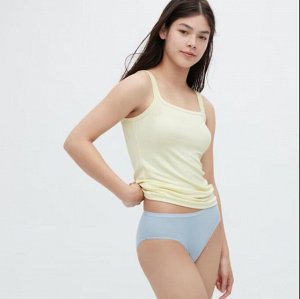 UNIQLO - однотонные хлопковые трусики - 31 BEIGE