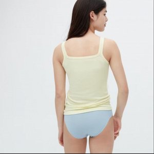 UNIQLO - однотонные хлопковые трусики - 31 BEIGE
