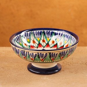 Конфетница узбекская Риштанская Керамика, 12x6 см, МИКС