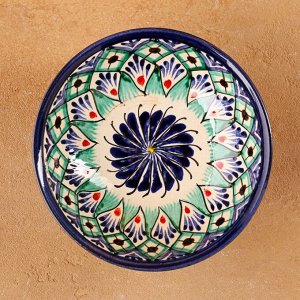 Конфетница узбекская Риштанская Керамика, 12x6 см, МИКС