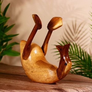 Подставка под бутылку «Уточка», 25x10x20 см, дерево