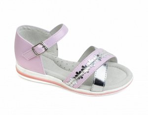 Обувь детская Сандалии для девочки KB1820FL Flieder KING BOOTS