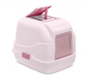Туалет для кошек EASY CAT 50х40х40h см, нежно-розовый IMAC