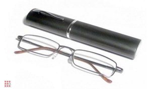 Очки корригирующие карандаш с футляром (узкие)