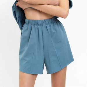 Комплект женский (майка, шорты) MINAKU: Casual Collection, пепельный