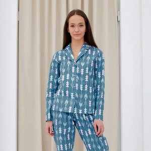 Рубашка женская KAFTAN "Стрелы", размер 48-50