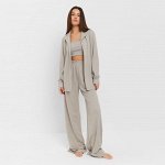 Комплект женский (рубашка, брюки, топ) KAFTAN &quot;Base&quot; р. 44,  серый