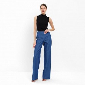 Джинсы женские клёш MINAKU: Casual Collection, электрик