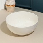 Салатник «Moon», d=18 см, 1.2 л, белый, фарфор