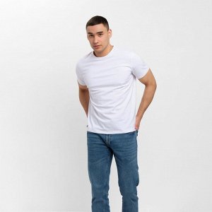 Футболка мужская MINAKU REGULAR FIT: белая
