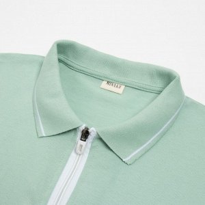 Футболка поло мужская MINAKU REGULAR FIT: оливковая