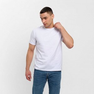 Футболка мужская MINAKU REGULAR FIT: белая