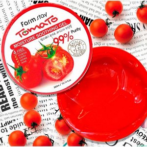 Farm Stay Гель успокаивающий и увлажняющий с экстрактом томата Gel Moisture Soothing Tomato, 300 мл