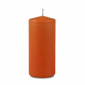 Свеча классическая пеньков 50*115мм цв.оранжевый