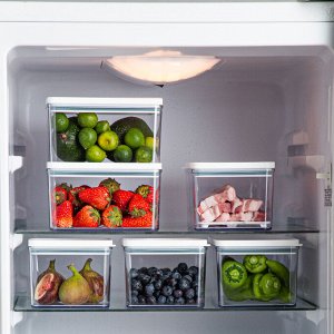 Кухонный контейнер для хранения различных продуктов в холодильнике, 700 мл