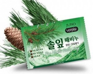 Корея Мыло с экстрактом Сосны / Pine Needle, Juno, 150 г
