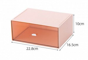 Органайзер для хранения среднего размера (1 отделение), цвет розовый