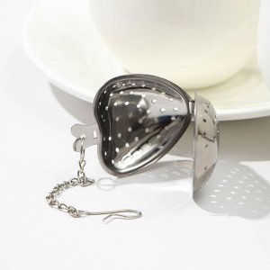 Ситечко для чая Доляна «Сердце», 5 см