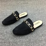 Тапочки черные