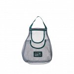 Сумка-авоська с двумя карманами для хранения фруктов и овощей (28*39 см)