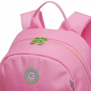 Рюкзак внешкольный легкий с карманом для ноутбука 13", одним отделением, для девочки