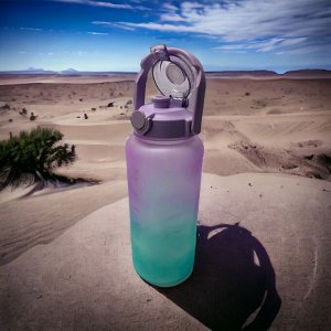 Бутылка для воды 2000 мл (фиолетовый)