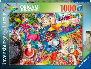 Ravensburger. Пазл карт. 1000 арт.16775 "Медитации оригами"