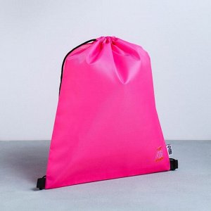 Сумка для обуви «ArtFox study», болоневый материал, цвет розовый, 41х31 см