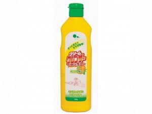 Крем для очищения поверхностей без царапин с ароматом апельсина, Mitsuei 400 г