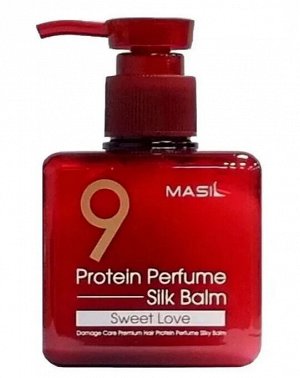 Несмываемый бальзам с протеинами для защиты волос Masil 9 Protein Perfume Silk Balm Sweet Love 180мл