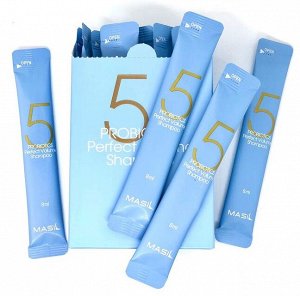 Шампунь с пробиотиками для объема волос Masil 5 Probiotics Perfect Volume Shampoo 8мл*1шт