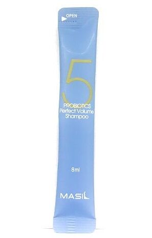 Шампунь с пробиотиками для объема волос Masil 5 Probiotics Perfect Volume Shampoo 8мл*20шт